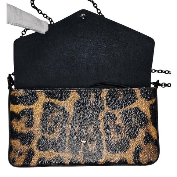 Louis Vuitton Felicie Pochette Monogram Canvas and Wild Animal Print - Picture 4 of 16